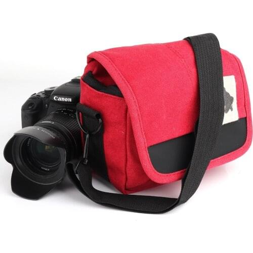 DSLR Camera Bag Lens Pouch For Canon 750D 1300D T6i T5i T6 T5 SX60 SX540 SX520 SX530 SX420 SX430 M5 M6 M10 M100 M50 M3