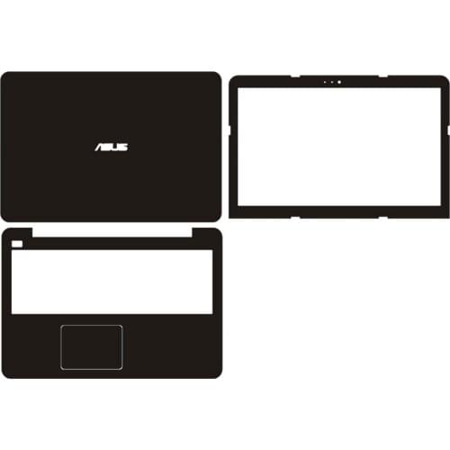 Carbon Skin Sticker Cover For ASUS R556L K555 A555 Y583L X554L DX992L F555 VM510L W519L X555 F554 R557 K556 V555L W509 FL5600