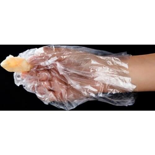1000pcs Disposable Gloves PVC Clear Gloves Plastic Hand Gloves for Home Kitchen Food Resturant Home Cleaning
