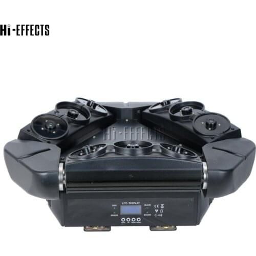 2pcs/lot Professional Lighting 9 Heads Laser Light RGB Laser Moving Head Spider Light for Dj Laser Light Party laser lights