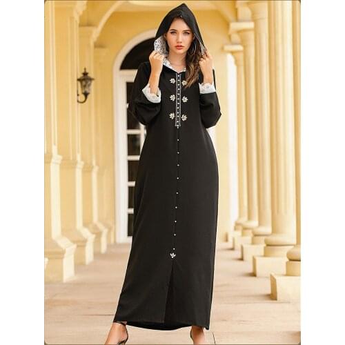 Abaya Dubai Turkey Hijab Muslim Dress Islam Clothing Dresses Abayas For Women Robe Djellaba Femme Longue Musulman Vestidos Oman