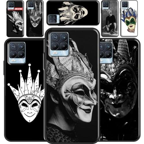 DJ Boris Brejcha For OPPO Realme 7 Pro 8 Pro Q3 C3 C21 GT Case For OnePlus 8T 9R Nord 2 7 8 9 Pro Cover