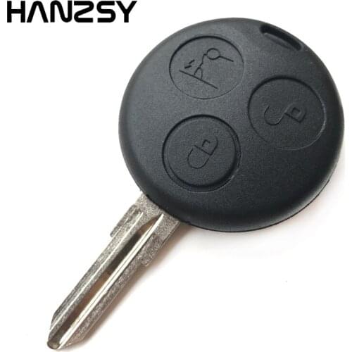 3 Buttons Smart Key Shell For SMART Fortwo 450 Forfour Roadster For Mercedes Benz Replacement Car Remote Key Case blank Fob