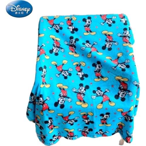 Cartoon Minnie Mickey Mouse Blanket Disney Frozen Elsa Throw on Sofa Crib for Children Kids Cover Pet Comfort Soft Flat Sheet
