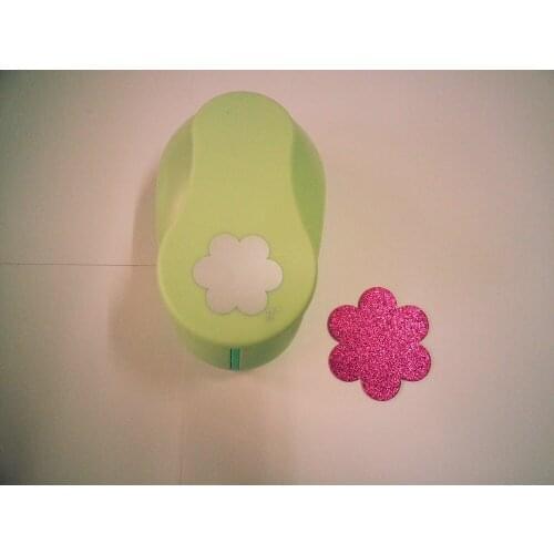 DIY craft punch tools 3 inch (about 7.5cm) flower shape of crafting punches scrapbooking puncher paper punch eva foam maker