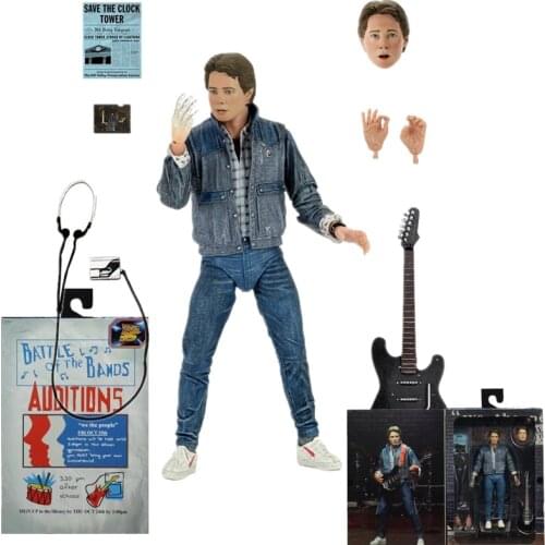 NECA Figure MARTY New Style Back To The Future UL Timate Marty Mcfly Audition Action Figure Movable Joints Collect Toys Gifts