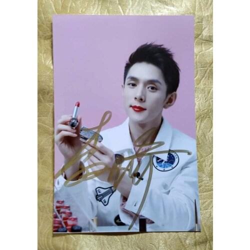 Hand signed Li Jiaqi autographed photo picture 4*6 autographs 072020