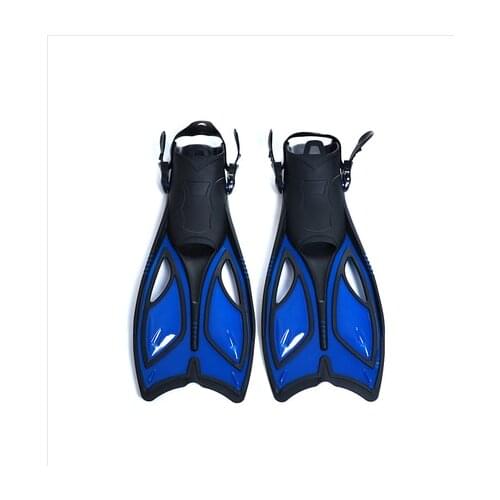 Cheap Diving Fins for Adults Professional Snorkeling Swimming Fins Long Flexible Flippers Submersible Shoe Professional Diver