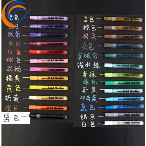 Wholesale Fine Arts Painting Acrylic Marker 28 COLORS Per Set DIY Photo Album Multi Color Water Color Paint Marker