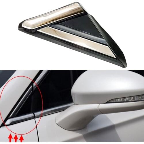 Front Left Window Door Mirror Triangle Cover Trim Panel Fit For Ford Fusion 2013 2014 2015 2016 2017 2018