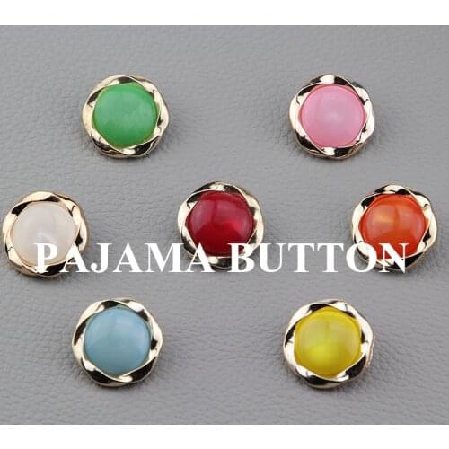 10pcs resin Pajama button 18 23 25 mm size buttons for clothing plastic snaps for crafts decorative