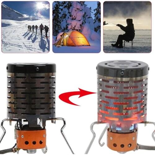 Portable Mini Camping Heater Cap New Spot Far Infrared Outdoor Travel Camping Equipment Warmer Heating Stove Tent Heating Cover