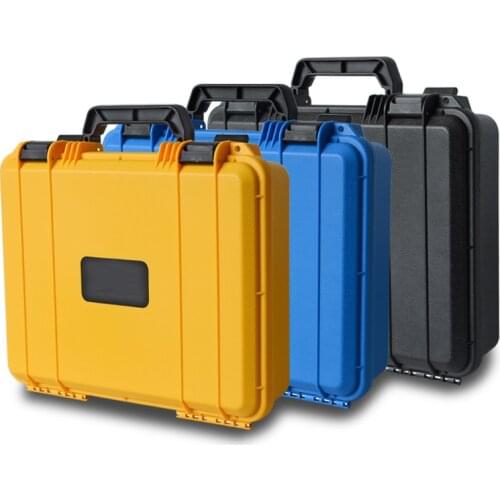 Portable Plastic Tool Box Impact resistance Carry Case Bag Tool Kit Hardware Tool Box W/Sponge Organizer Storage Box