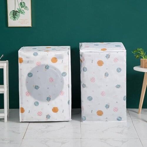 Clamshell/Drum Washing Machine Dust-Proof Moisture-Proof Mold-Proof Cover Zipper Washing Machine Cover