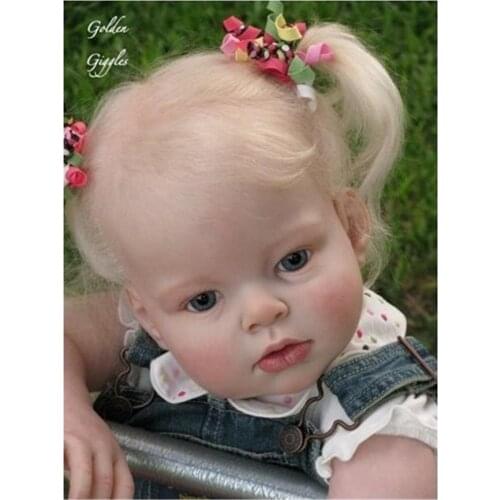 Reborn baby kit DIY reborn toddler doll for 26/28 inch soft silicone vinyl real gentle touch