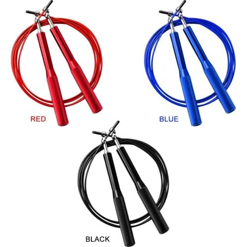 10ft Adjustable Speed Jump Rope Ball Bearing Non-slip Skipping Rope for Home Gym for Boxing Workout MMA Fitness Training