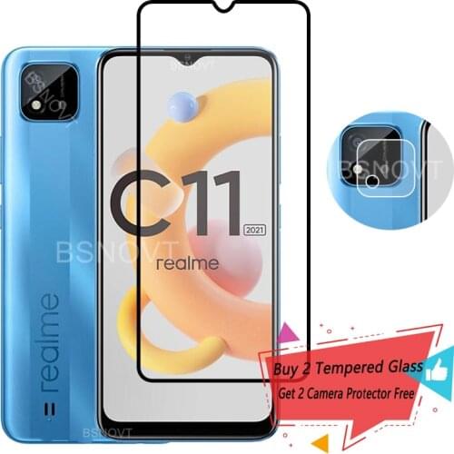 Glass For Oppo Realme C11 2021 Screen Protector Tempered Glass For Realme C11 2021 Glass For Realme C11 2021 Camera Lens 6.52"