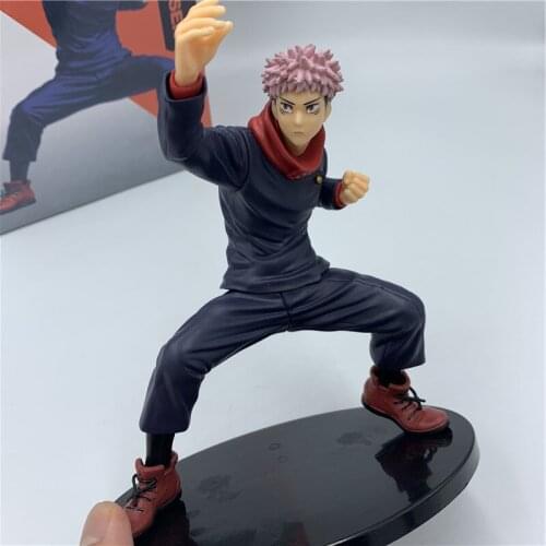 Lover Japanese Anime Jujutsu Kaisen Itadori Yuji Punching Ver. PVC Action Figure Yuji Satoru Collectible Model Toys 16cm