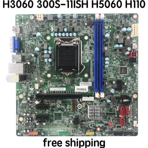 01AJ166 For Lenovo H3060 300S-11ISH H5060 H110 Motherboard IH110MS Mainboard 100%tested fully work