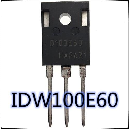 10PCS-20PCS) IDW100E60 TO-247 W100E60 100E60 100A / 600V welding m 100A600V triode fast recovery rectifier New and original