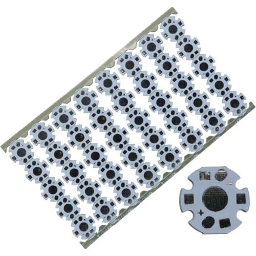 16mm 1W led aluminum plate base board, LED PCB board for flashlight, bulb light. heat sink board Free shipping