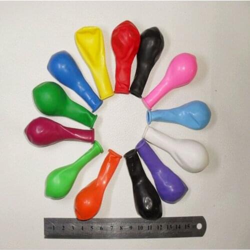 200pcs/lot 5 inch circle balloon standard colors round Latex balloon Birthday wedding decoration heart balloon gridding use