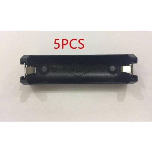 5pcs 1 x AA Battery Case Holder 14500 Battery Storage Box with Pin