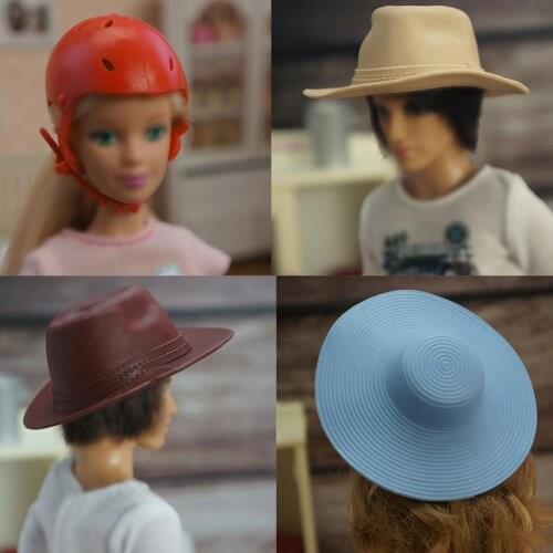 Doll Accessories Toys Cute Fashion Hat Handmade Cap Winter Clothes Accessories Decor P3T3