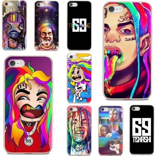 Hip hop rapper Tekashi 69 6ix9ine Soft TPU Phone Case For Huawei Nova 2 2i 3 3i Y3 Y5 Y6 Y7 Y9 Prime 2015 2016 2017 2018 2019
