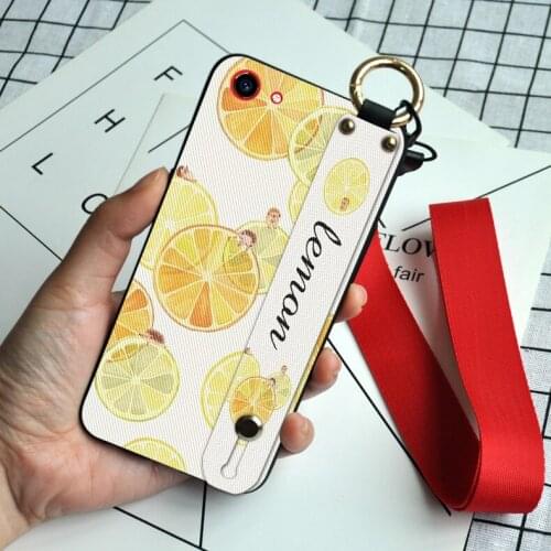 Wrist Strap Case For Vivo V5 Lite V7 Plus V9 Neck Lanyard Back Cover For Vivo Y66 Y67 Y75 Y79 Y81 Y83 Pro Y85