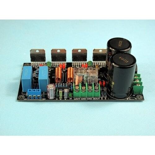 DIY fever amplifier TDA7293 amplifier board dual parallel BTL output 2.0-channel 150W * 2