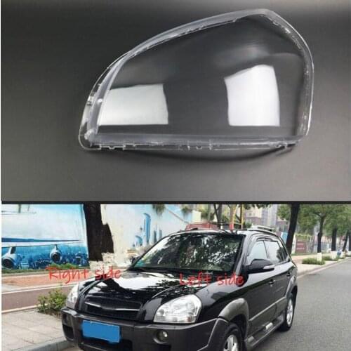 For Hyundai Tucson 2006 2007 2008 2009 2010 2011 2012 Car Headlight cover Headlamp Lens Auto Shell Cover