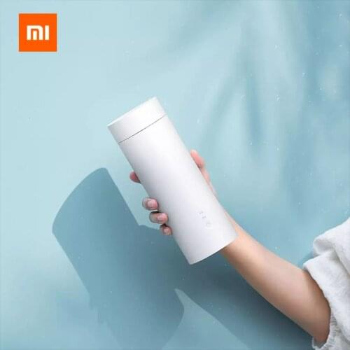 Xiaomi Viomi Travel Electric Cup Portable Electric Heating Bottle Stainless Steel Water Bottle Smart Temperature Control 400ML