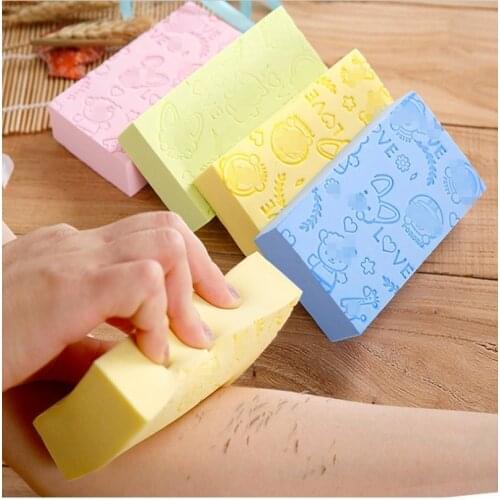 1PC Bath Sponge Body Dead Skin Remover Exfoliating Massager Cleaning Shower Brush For Kids And Adults