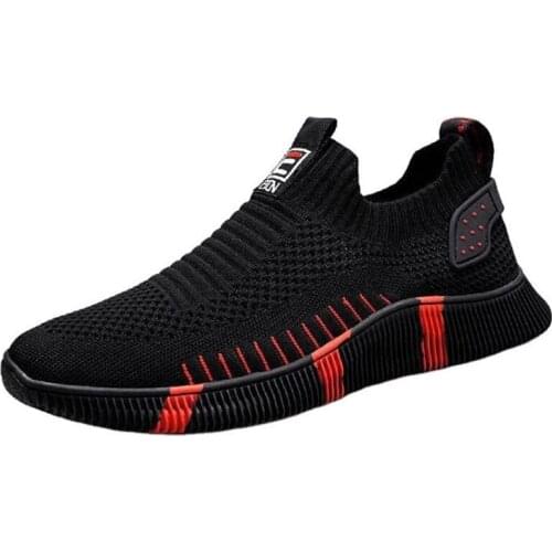 Summer Mesh Men Shoes Lightweight Sneakers Men Fashion Casual Walking Shoes Breathable Slip on Mens Loafers Zapatillas Hombre