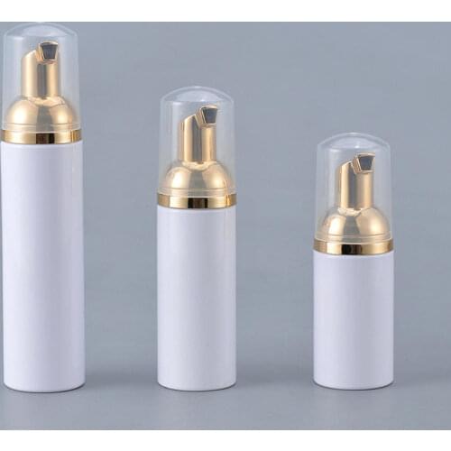 Reusable Refillable Plastic Foam Lotion Dispenser Portable for Travel Liquid Container Spray Bottle Pump Transparent Bottle