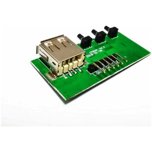 Mp3 audio decoding sound quality pure play U disk song needle seat output with indicator light power off breakpoint memory