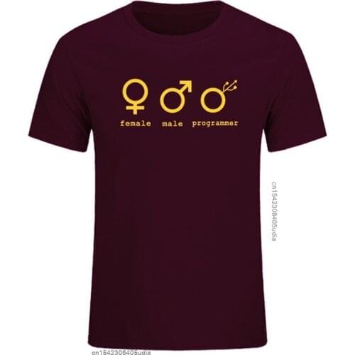 New Male Programmer Brand Tshirts Man Short Sleeve Fashion Computer Engineer T Shirt O-Neck Men Funny Camisas Tops Brandclothing