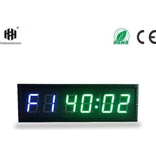 New Products Most Popular 3 Inch Remote Control Gym Timer Led Digital Countdown Timer Wall Clock