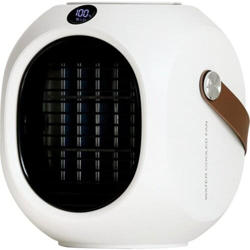 2021 New Design Hot Selling The Best Desk Shaking Mist Fan Low Noise Ultrasonic Spray Mist Cooling Air Fan