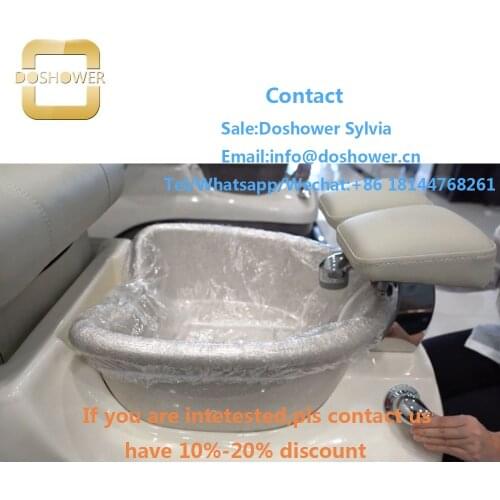 Liner pedicure with spa pedicure liner air jet for pedicure bowls and liners