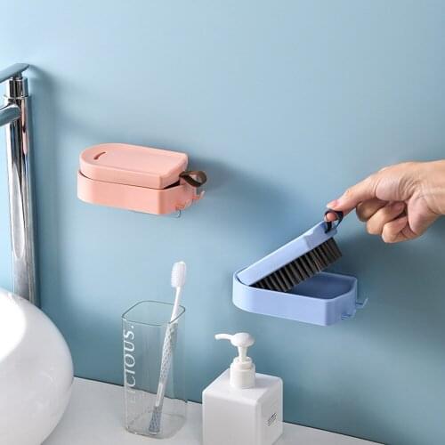 Clothes and shoes brush Hanging laundry brush, bathroom cleaning brush, shoe brush, fur household clothes and shoes brush