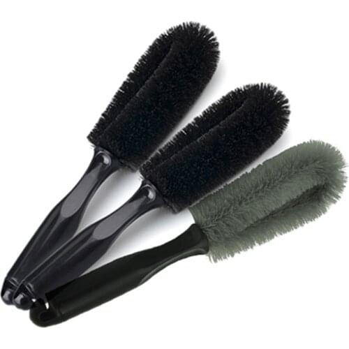 Car Tyre Cleaning Brush for Auto Truck Motorcycle Bike Tire Wheel Rim Washing Brushes Vehicle Brush for Tire Cleaning Tool