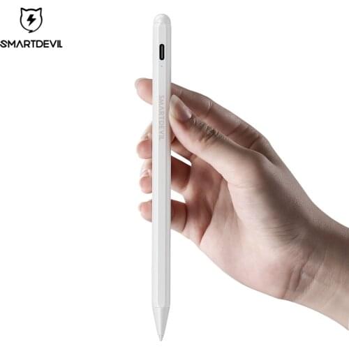 SmartDevil For iPad Pencil Palm Rejection Active Stylus Pen for Apple Pencil 2 iPad 2018 and 2019 6 7th Gen Pro 3rd Gen Mini 5th