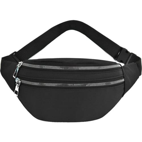 Ladies Waterproof Waist Bag Ladies Fashion Waist Bag Travel Crossbody Chest Bag Unisex Hip Bag Pillow