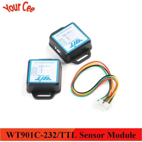 WT901C-232/TTL 9-axis MPU6050 Accelerometer Electronic Gyroscope Sensor Attitude Angle Sensor Module Geomagnetic Inclination