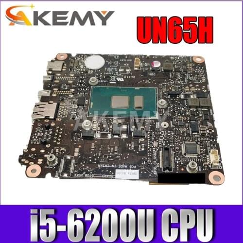 Akemy New! UN65H motherboard For Asus VivoMini UN65H UN65 UN65h-m008H Mini Vivo PC computer Mianboard W/ i5-6200U CPU