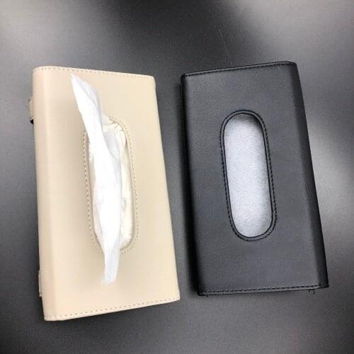 Car Sun visor Tissue Boxes Case For Smart fortwo forfour forease forjeremy forstarts fourjoy Vision EQ fortwo