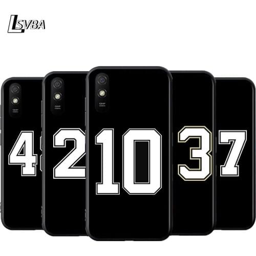 Lucky Numbers 23 24 For Xiaomi Redmi 9i 9T 9A 9C 9 8A 8 GO 7 7A S2 Y2 6 6A 5 A 4X Prime Pro Plus Soft Phone Case