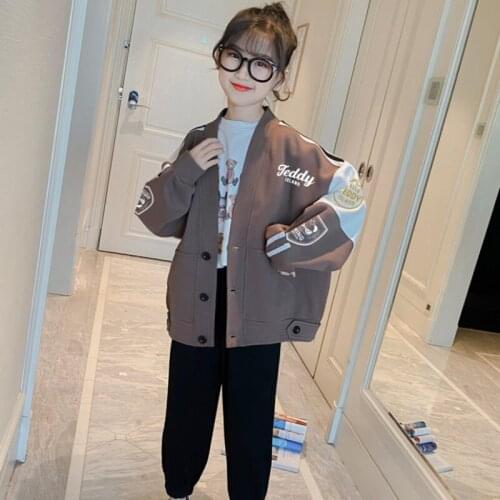 Girls Babys Kids Coat Jacket Outwear 2021 Beautiful Spring Autumn Overcoat Top Sport Zipper Princess Toddler Childrens Clothin